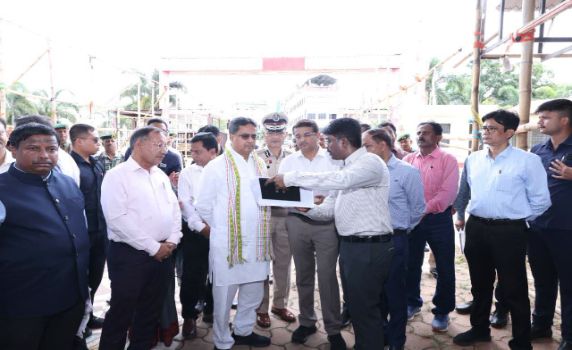 Tripura CM Dr Manik Saha reviews preparations for Destination Tripura Business Conclave.